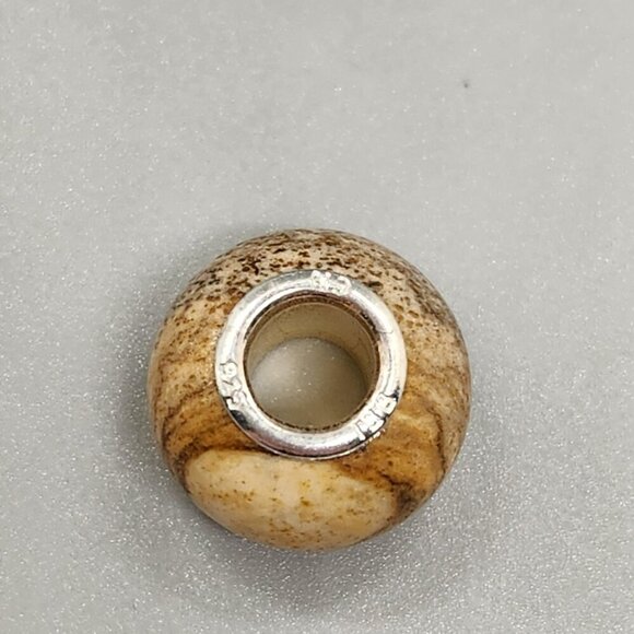 Lot of 8 - Glass Bead Charms for Bracelets marked 925 - Picture 14 of 16